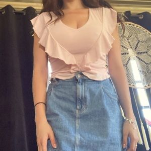 Blush top